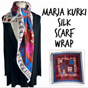 Marja Kurki silk scarf wrap